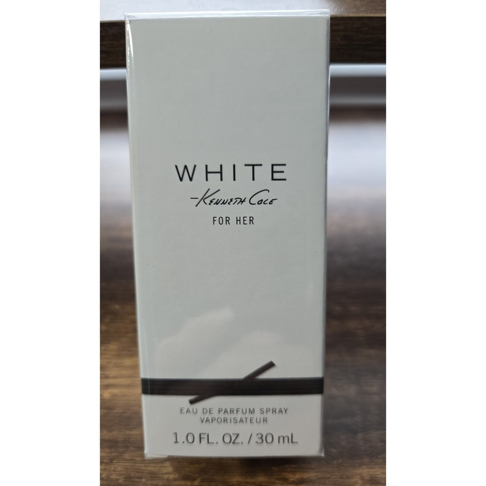 WHITE Kenneth Cole For Her 1.0 Fl Oz Parfum‎ Spray Factory Sealed Never Opened